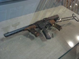 Kalashnikov's first submachine gun